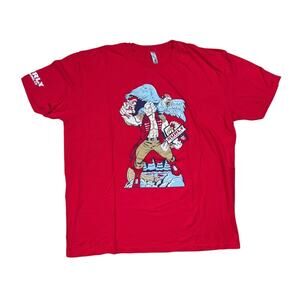 Next Level Red Surly Brewing Co. Men 2XL T-Shirt